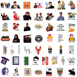 10/30/50PCS Classic TV Show Friends Sticker Packs (ONLINE ORDER ONLY)