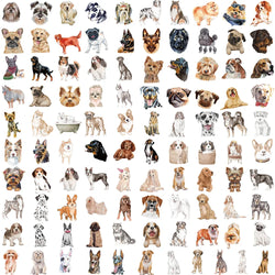 10/30/50/100pcs Cute Dog Animal Cartoon Waterproof Stickers Kawaii Decals Laptop Suitcase Notebook Stationery Sticker Kids Toy (ONLINE ORDER ONLY)