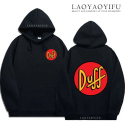 Simpsons Hoodie - Duff Beer Logo (ONLINE ORDER ONLY)