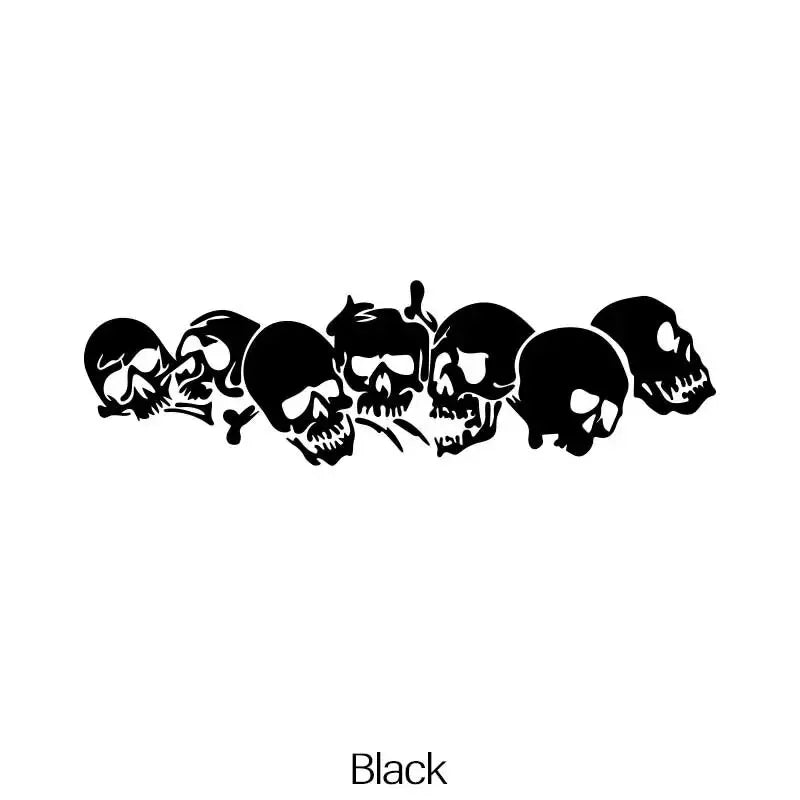 Skull Skeleton Car Sticker Fashion Waterproof Vinyl Decal Car Styling Decoration Accessories (ONLINE ORDER ONLY)