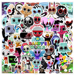 Cartoon Stickers 10/30/50PCS Waterproof DIY Skateboard Laptop Phone Luggage Fridge Decals (Online Order Only)