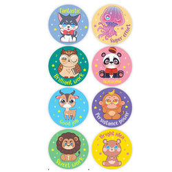 100-500pcs Kids Toy Stickers Animal Cartoon Stickers Various Cute Design Patterns School Teacher Reward Stickers (ONLINE ORDER ONLY)