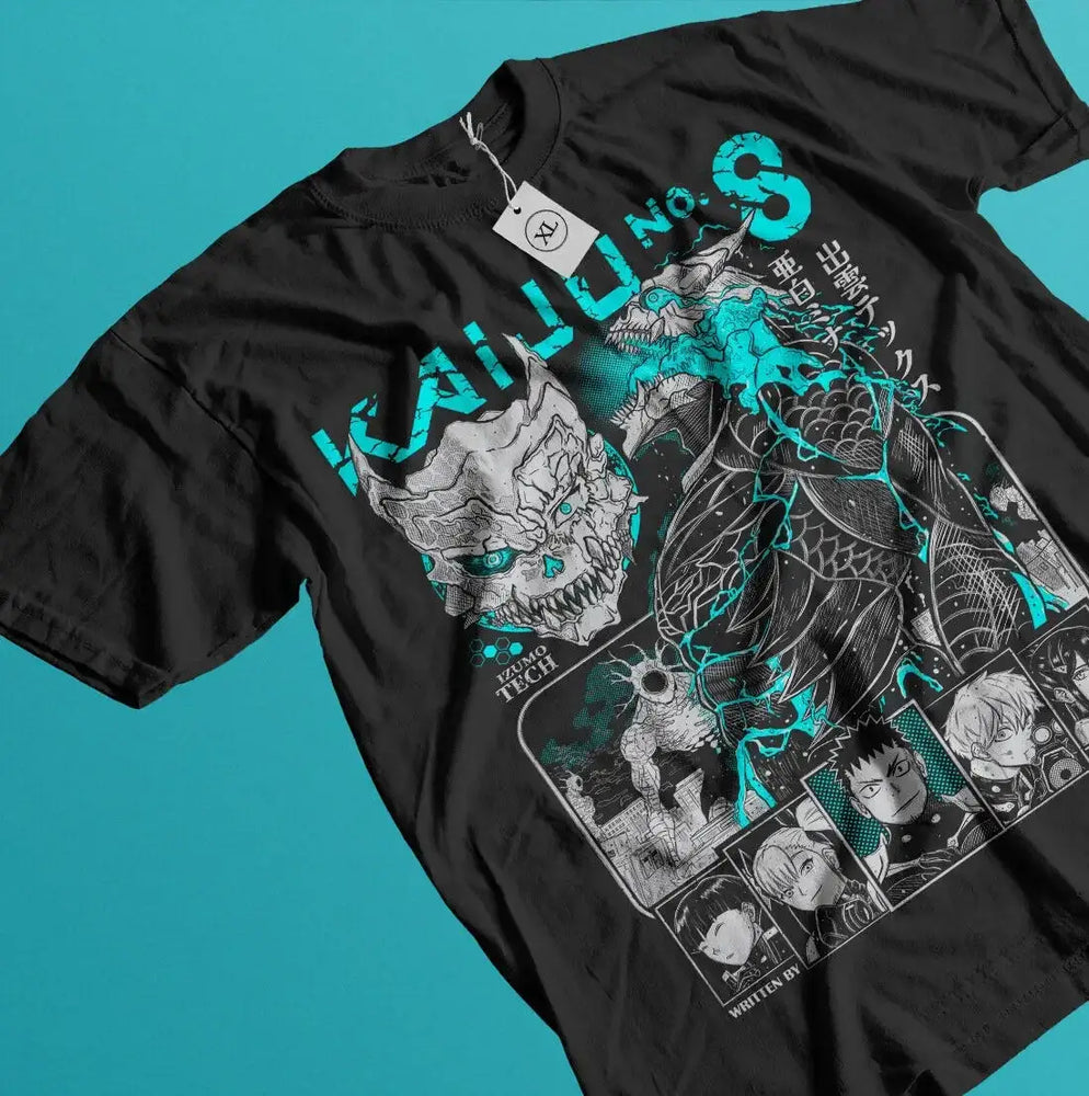Kaiju No 8 T-shirt: Mina Ashiro Y2K Anime Graphic Tee (ONLINE ORDER ONLY)