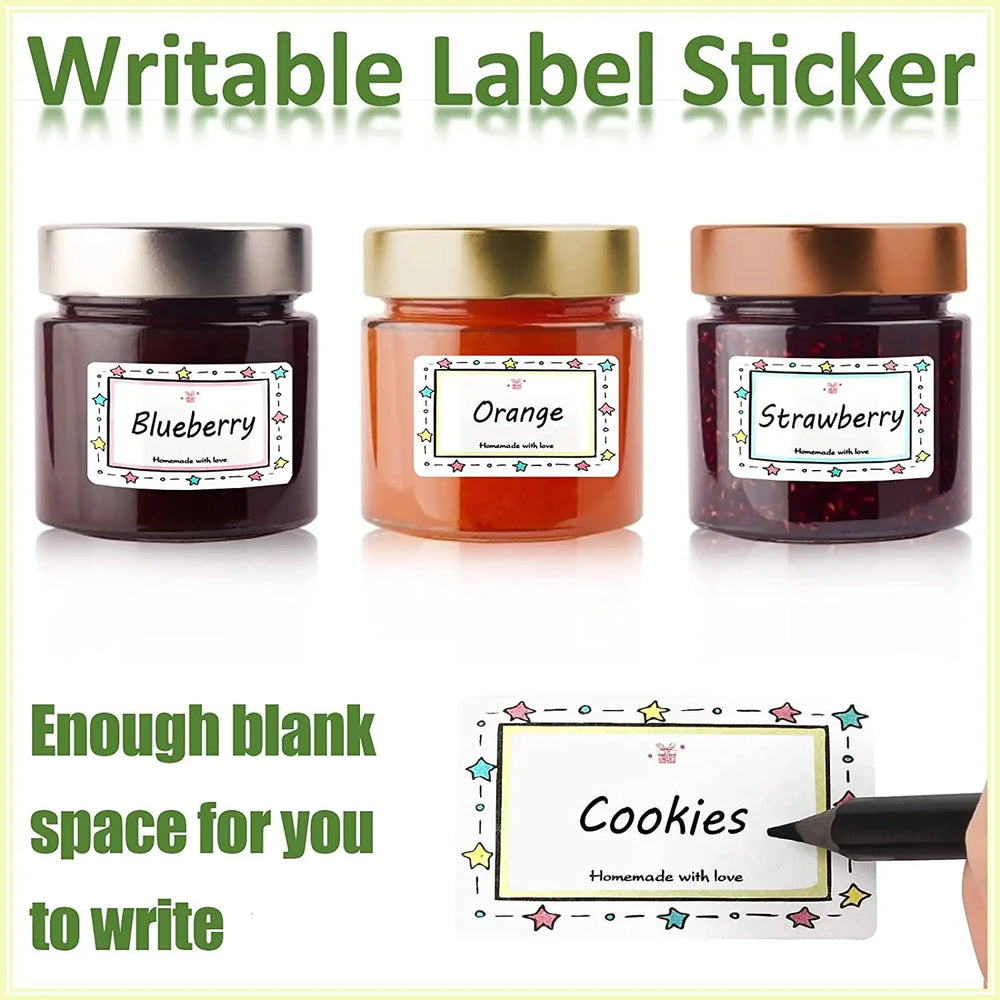 Wholesale 250 Stickers/rolls Color Border Name Stickers Classification Marks Sticker Sticker Label Office Stationery (ONLINE ORDER ONLY)