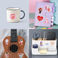 10/30/55PCS Star Singer Chappell Roan Stickers Cartoon Decals DIY Laptop Notebook Phone Suitcase Wall Waterproof Sticker Toys (ONLINE ORDER ONLY)