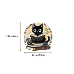 50PCS Animals Reading Stickers for Toy DIY Luggage Laptop Guitar Skateboard Phone Case Bike Car Cartoon Stickers (ONLINE ORDER ONLY)