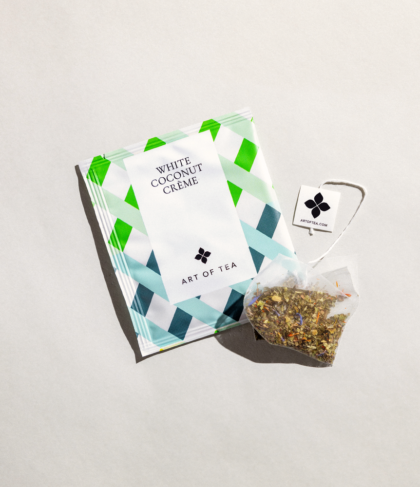 White Coconut Crème Teabag Sachets