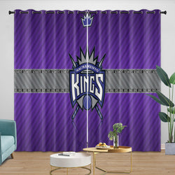 Sacramento Kings Curtains Blackout Window Drapes Room Decoration (Online Order Only)