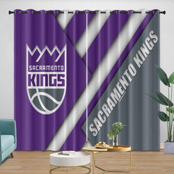 Sacramento Kings Curtains Blackout Window Drapes Room Decoration (Online Order Only)