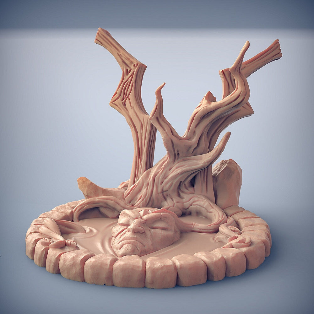 3D Printed Artisan Guild Sacred Well Deepwood Alfar Set 28mm 32mm (Online Only)