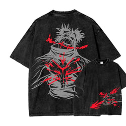 Jujutsu Kaisen CHOSO T-shirt Vintage Washed Anime (ONLINE ORDER ONLY)