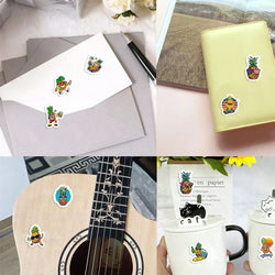 500pcs/roll Fruit Pineapple Sticker Roll For Kids Reward Encourage Sticker For Labels Thank You Sticker Kids Toys (Online Order Only)