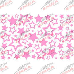 Star Car Sticker for Triangular Window Outdoor Decoration Universal All Vehicles External Accessories PVC Waterproof Vinyl Decal (ONLINE ORDER ONLY)