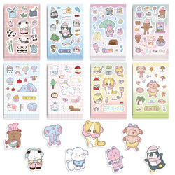 8/16/32pcs Animals Elephant Penguin Sticker Children DIY Puzzle Funny Assemble Stickers Kids Educational Toys Boys Girls Gifts﻿ (ONLINE ORDER ONLY)