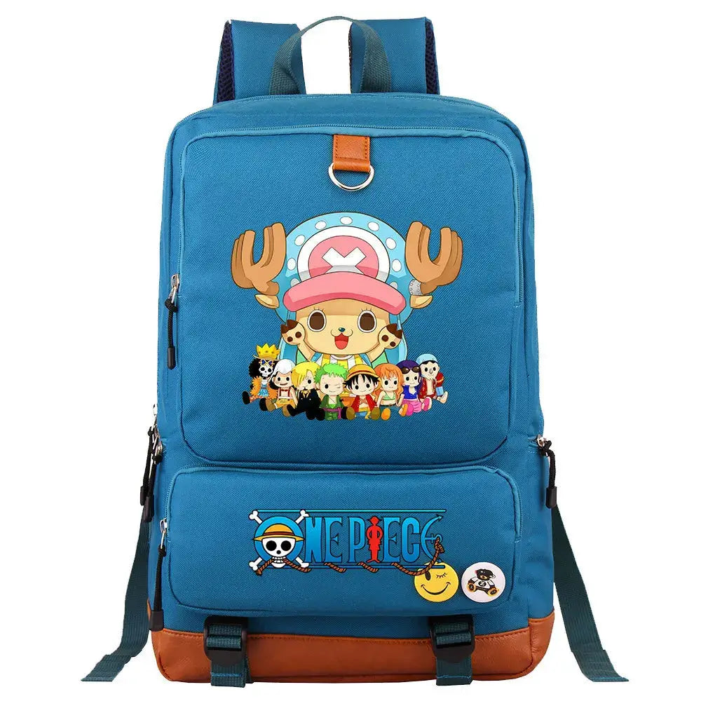 One Piece Luffy Printed Unisex Backpack School Travel Bag (ONLINE ORDER ONLY)