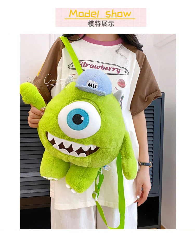 Disney Plush Backpack - Mike Wazowski (Monsters Inc.) (ONLINE ORDER ONLY)