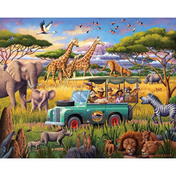 Safari Expedition 500 Piece Jigsaw Puzzle Boardwalk (ONLINE ORDER ONLY)