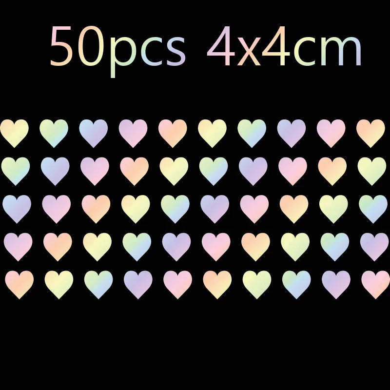 JDM Heart Car Stickers Window Bumper Exterior Accessories Car Modification Bodywork Styling Competition PVC Vinyl Decals (ONLINE ORDER ONLY)