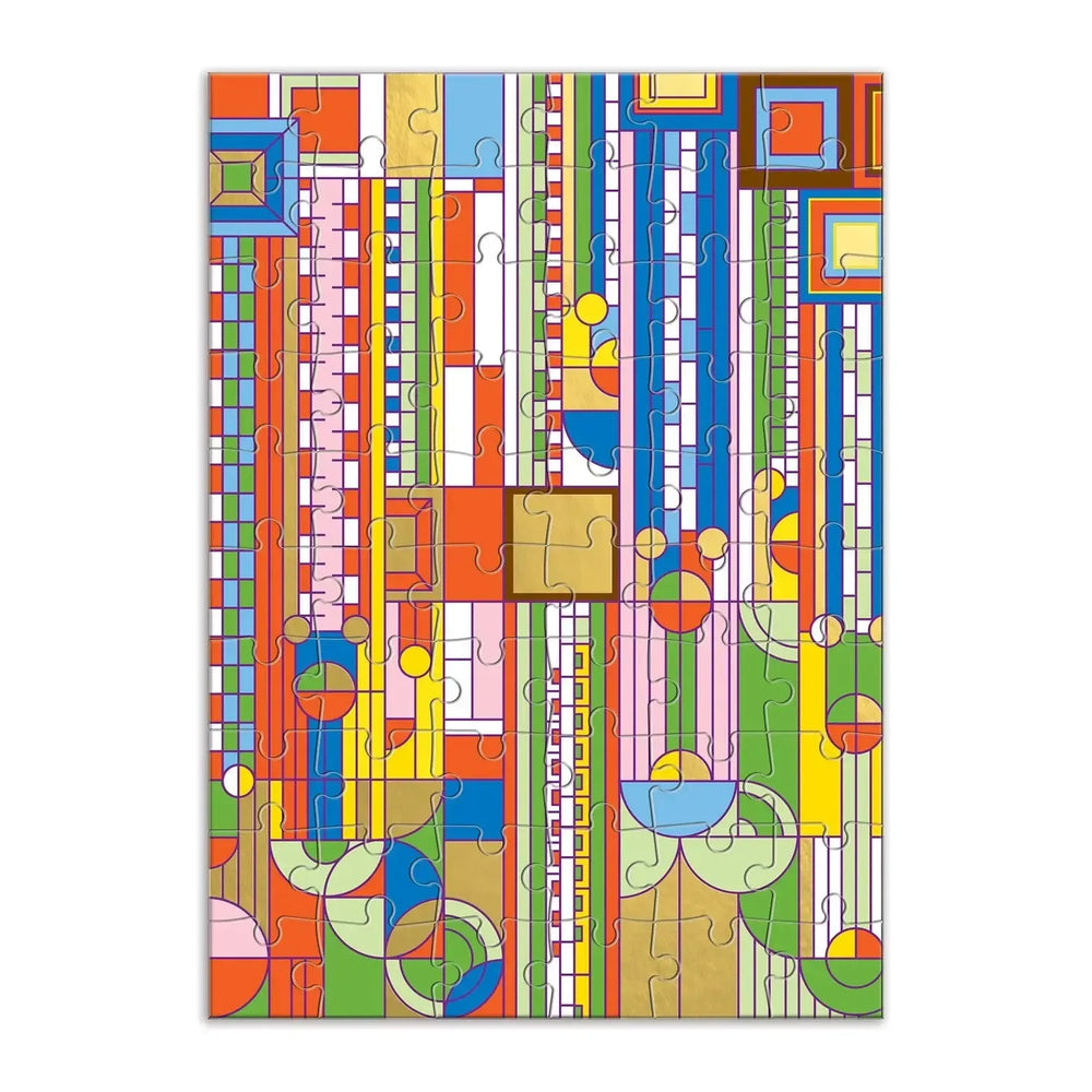 Saguaro Forms & Cactus Flowers Greeting Card 60 Piece Jigsaw Puzzle Galison (ONLINE ORDER ONLY)