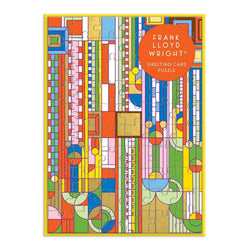 Saguaro Forms & Cactus Flowers Greeting Card 60 Piece Jigsaw Puzzle Galison (ONLINE ORDER ONLY)