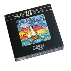 Sailboat 72 Piece Pocket Jigsaw Puzzle Curiosi (ONLINE ORDER ONLY)