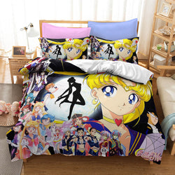 Sailor Moon Cosplay Bedding Set Quilt Cover Without Filler