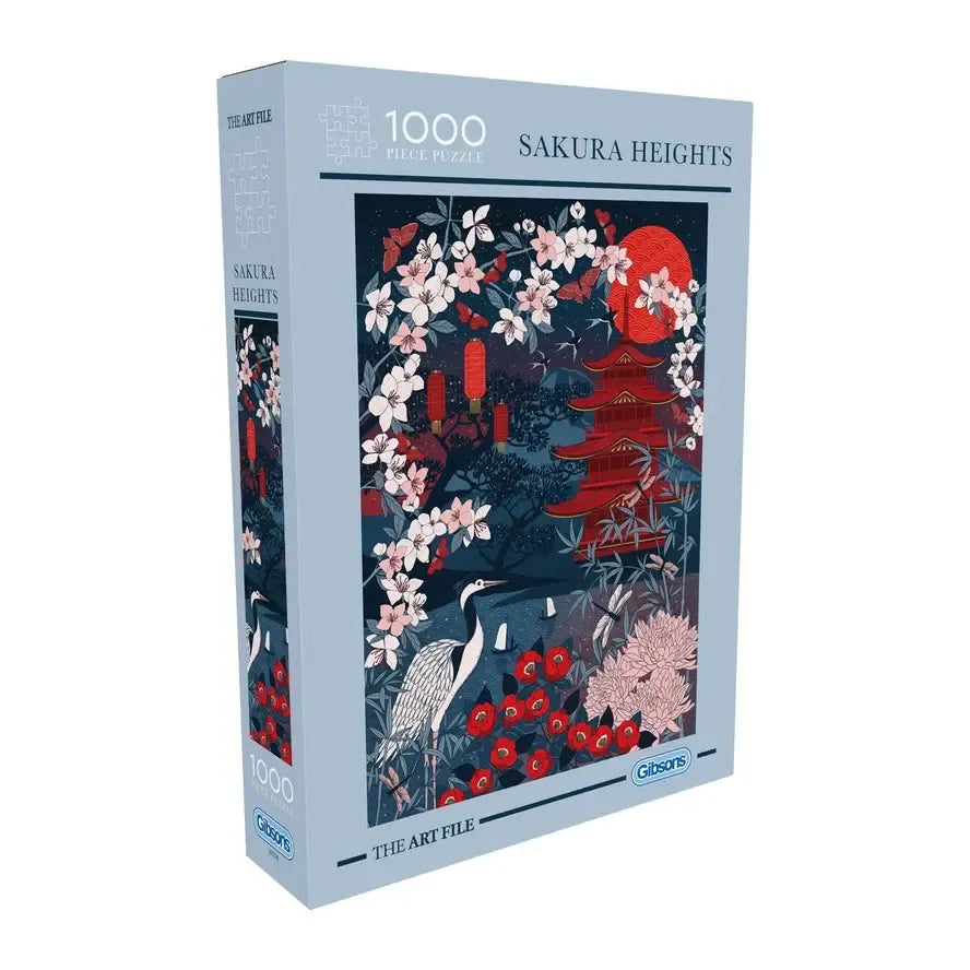 Sakura Heights 1000 Piece Jigsaw Puzzle Gibsons (ONLINE ORDER ONLY)