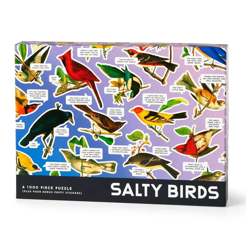 Salty Birds 1000 Piece Jigsaw Puzzle (+Stickers) Brass Monkey (ONLINE ORDER ONLY)