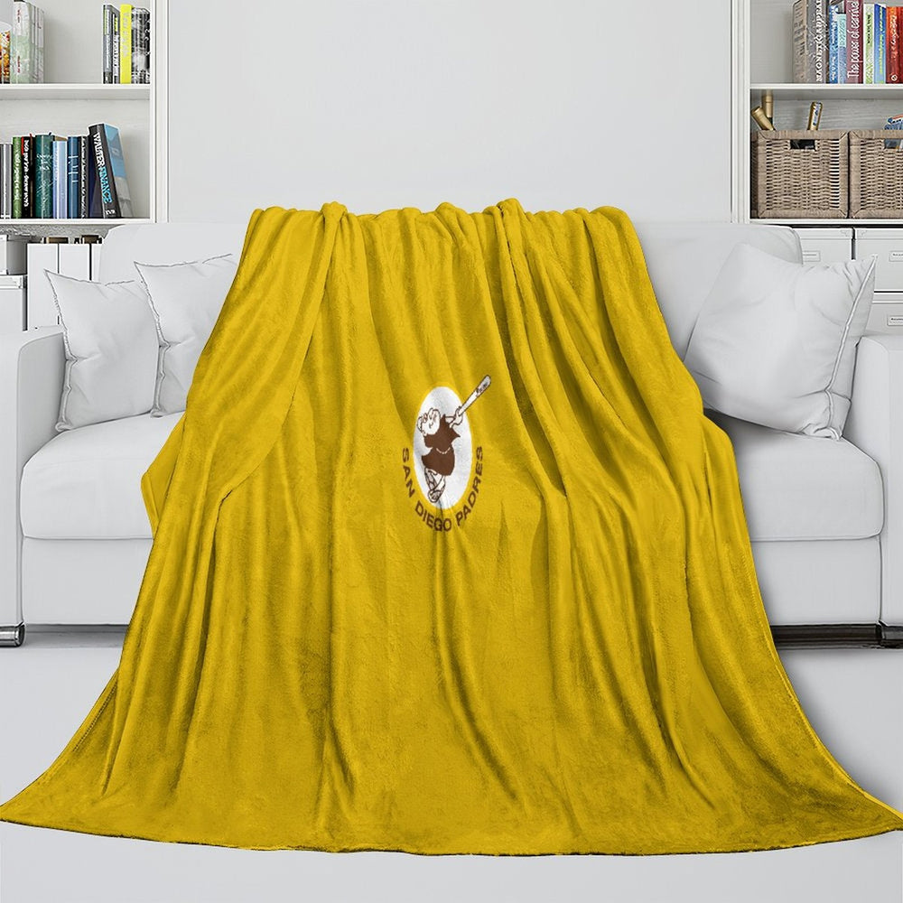 San Diego Padres Blanket Flannel Throw Room Decoration (Online Order Only)