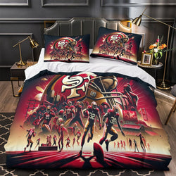 San Francisco 49ers Bedding Set Duvet Cover Without Filler (Online Order Only)