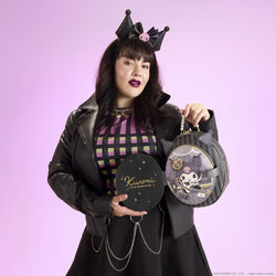 Sanrio Kuromi 20th Anniversary Cameo Mini Backpack by Loungefly (ONLINE ORDER ONLY)