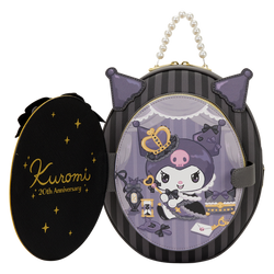 Sanrio Kuromi 20th Anniversary Cameo Mini Backpack by Loungefly (ONLINE ORDER ONLY)