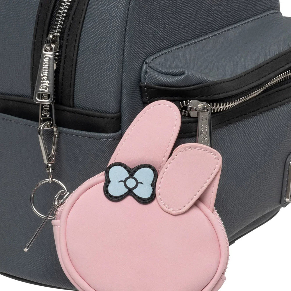 Sanrio Kuromi and My Melody Best Friends Forever Mini Backpack and Coin Purse by Loungefly (Online Order Only)