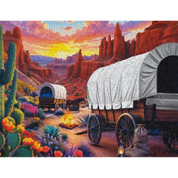 Santa Fe Trail 500 Piece Jigsaw Puzzle Springbok (ONLINE ORDER ONLY)