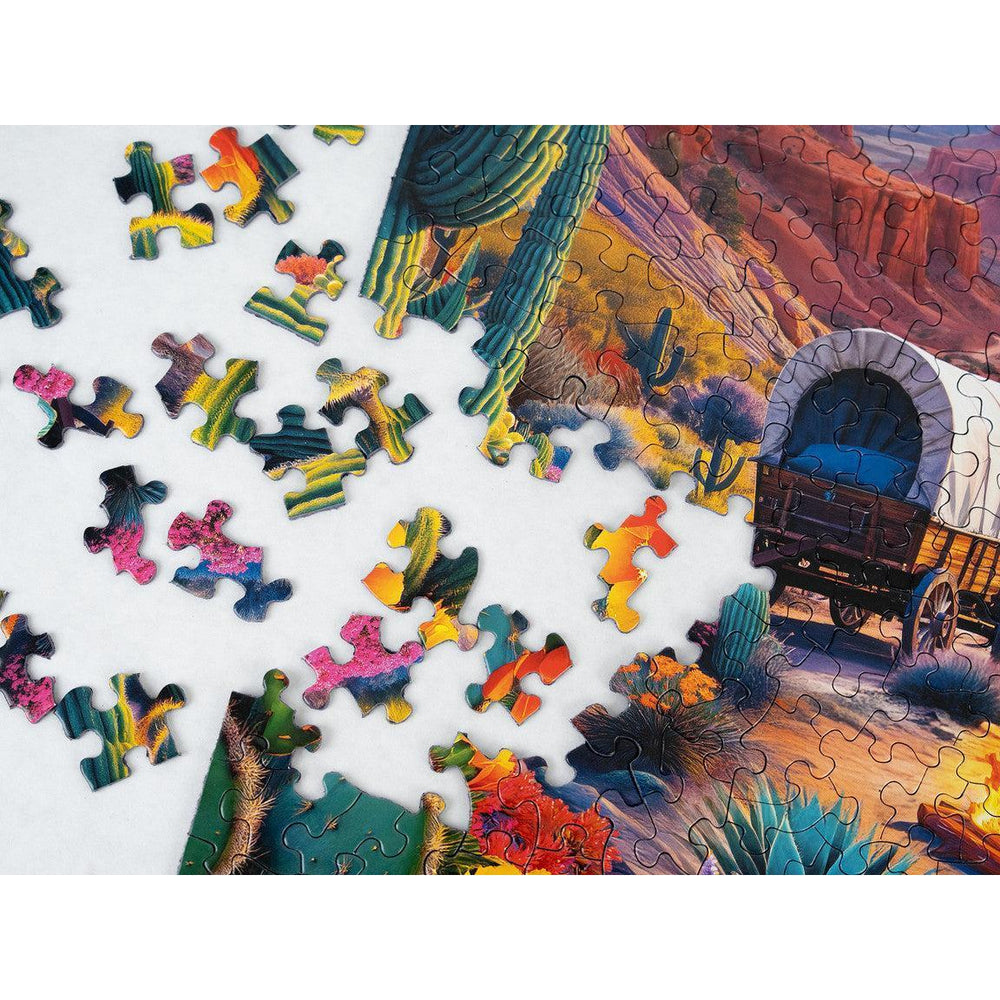 Santa Fe Trail 500 Piece Jigsaw Puzzle Springbok (ONLINE ORDER ONLY)
