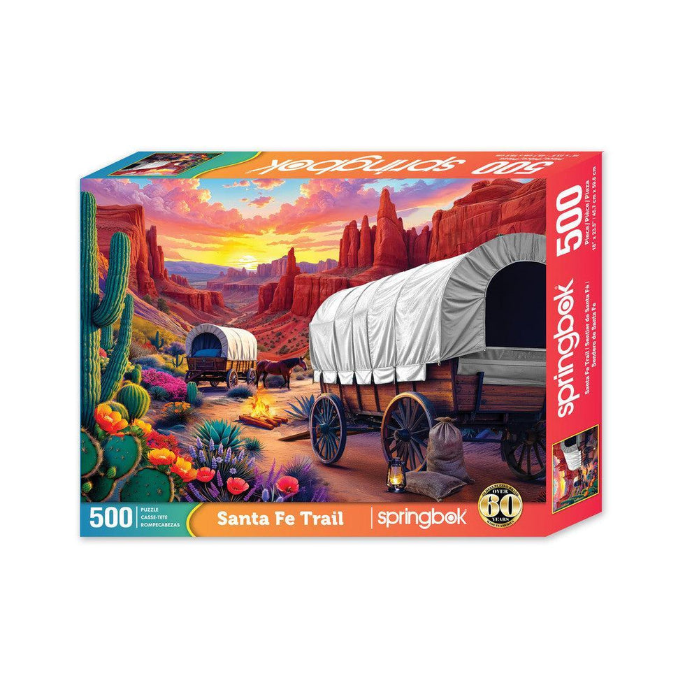 Santa Fe Trail 500 Piece Jigsaw Puzzle Springbok (ONLINE ORDER ONLY)