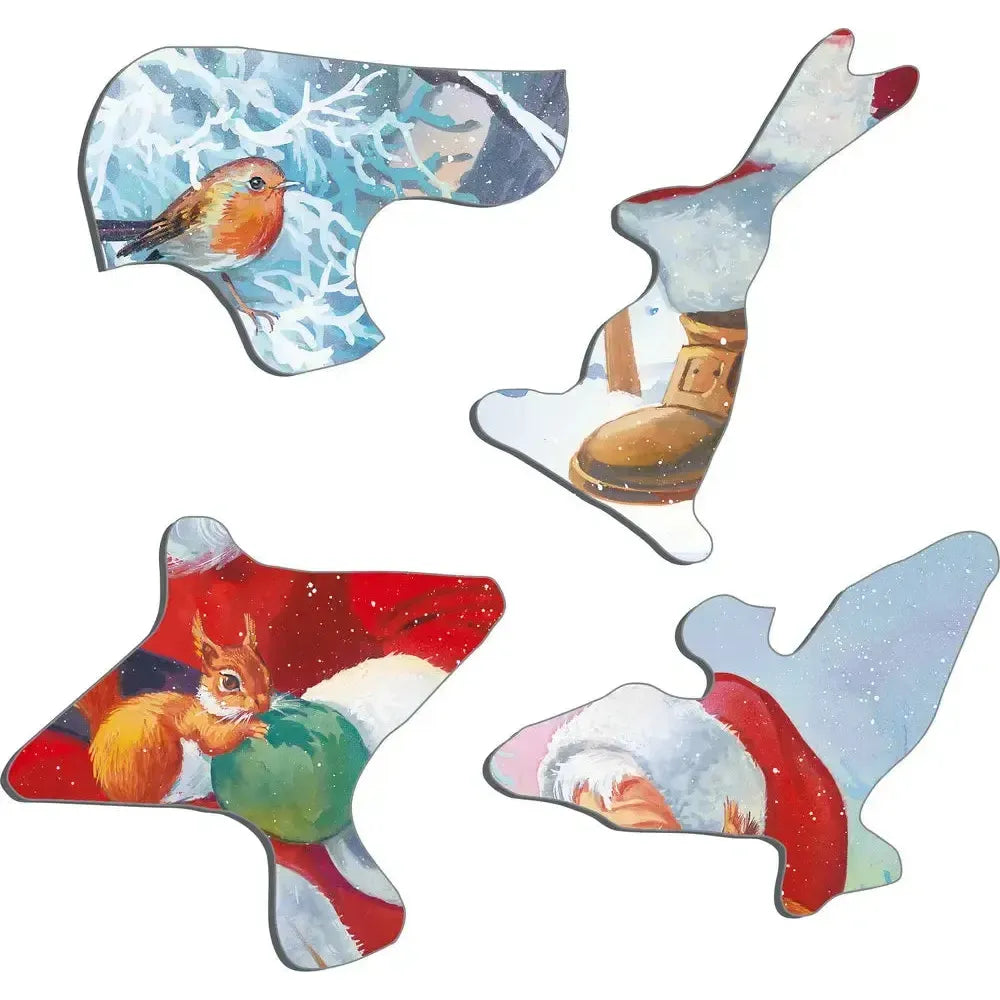Santa with Animals 32 Piece Tray Jigsaw Puzzle Larsen (ONLINE ORDER ONLY)