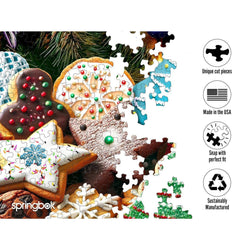 Santa's Cookies 500 Piece Jigsaw Puzzle Springbok (ONLINE ORDER ONLY)