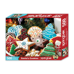 Santa's Cookies 500 Piece Jigsaw Puzzle Springbok (ONLINE ORDER ONLY)