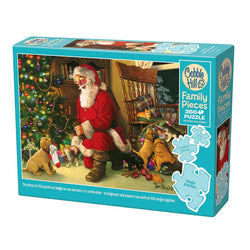 Santa's Lucky Stocking 350 Piece Family Jigsaw Puzzle Cobble Hill (ONLINE ORDER ONLY)