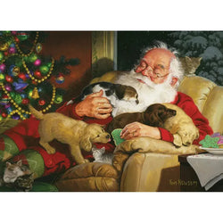 Santa's Quiet Time 1000 Piece Jigsaw Puzzle Cobble Hill (ONLINE ORDER ONLY)