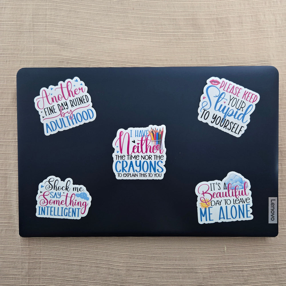 Funny Sarcastic Series 2 Stickers (ONLINE ORDER ONLY)