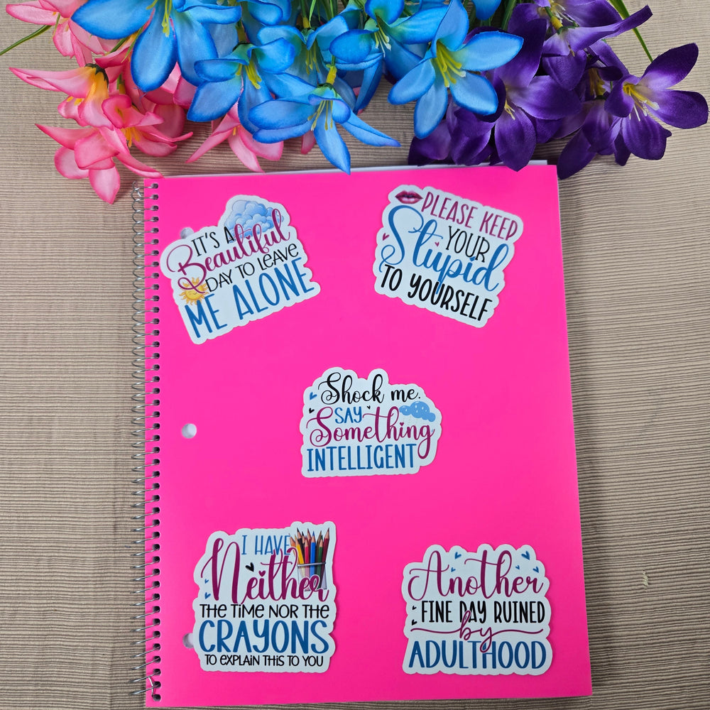 Funny Sarcastic Series 2 Stickers (ONLINE ORDER ONLY)