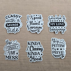 Funny Sarcastic Series 3 Stickers (ONLINE ORDER ONLY)