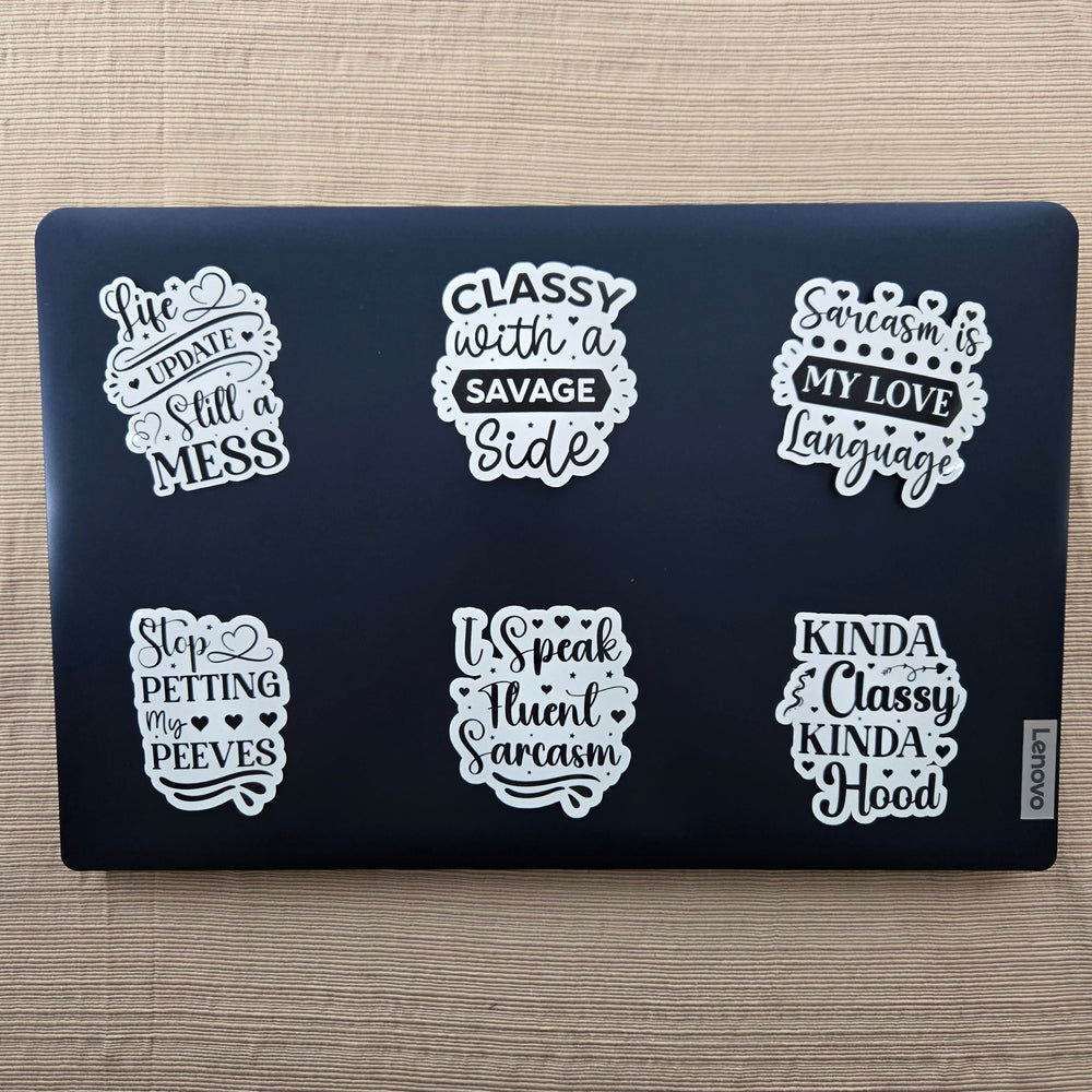 Funny Sarcastic Series 3 Stickers (ONLINE ORDER ONLY)