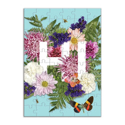 Say It with Flowers Hi Greeting Card 60 Piece Jigsaw Puzzle Galison (ONLINE ORDER ONLY)
