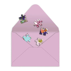 Say It with Flowers Hi Greeting Card 60 Piece Jigsaw Puzzle Galison (ONLINE ORDER ONLY)