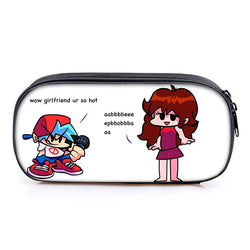 Children Friday Night Funkin Pencil Box Boys Girls Kids Anime Pencil Case Students Cartoon Pen Bags Teenagers Stationery Bags (Online Order Only)
