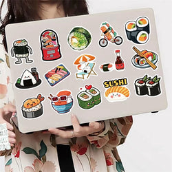 10/30/50PCS Kawaii Sushi Sticky PVC Sticker Aesthetic DIY Decoration Scrapbooking Korean Hand Accounting Supplies for Kids (ONLINE ORDER ONLY)