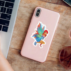 10/50Pcs Fairy Stickers for Scrapbook Transparent Flower Fairy Patch for Scrapbooking Hand Ledger Phone Case Laptop Diary DIY (ONLINE ORDER ONLY)